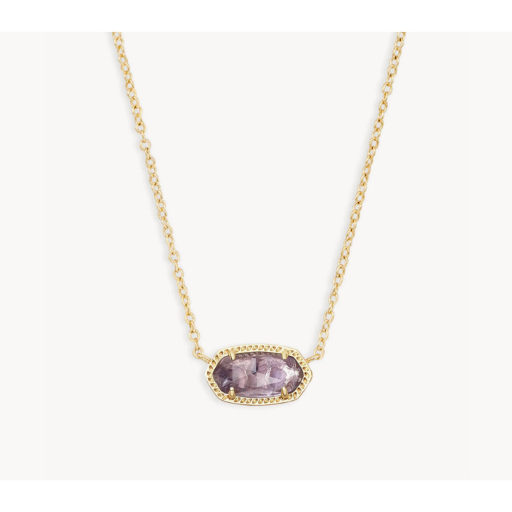 Kendra Scott Purple Pendant Necklace